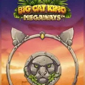 Big Cat King Megaways logo by Blueprint Gaming at PlanBet Casino