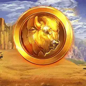 Buffalo Mania Megaways slot icon by Red Tiger Gaming, available at PlanBet Casino