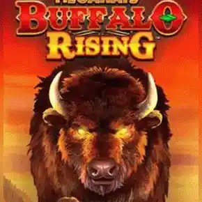 Buffalo Rising Megaways All Action slot logo by Blueprint Gaming at PlanBet Casino