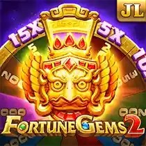 Fortune Gems 2 logo by Jili Games at PlanBet Casino